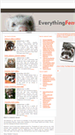 Mobile Screenshot of everythingferret.com